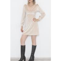 Velvet Dress Beige - 3545.1595.