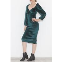 Velvet Dress Green - 3675.1595.