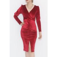 Velvet Dress Claret Red - 3667.1595.