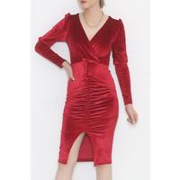 Velvet Dress Claret Red - 3667.1595.