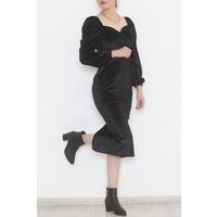 Velvet Dress Black - 3675.1595.