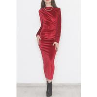 Velvet Dress Claret Red - 3684.1595.