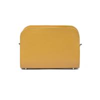 Women's bag made of genuine leather Cross Body CB1005. MUSTARD