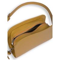 Women's bag made of genuine leather Cross Body CB1005. MUSTARD