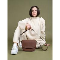  Women's bag Kate made of genuine leather. Walnut