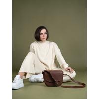  Women's bag Kate made of genuine leather. Walnut