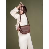 Women's bag Kate made of genuine leather. Walnut