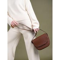  Women's bag Kate made of genuine leather. Walnut