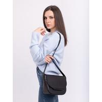 Women's bag Kate made of genuine leather Kt1002. Black