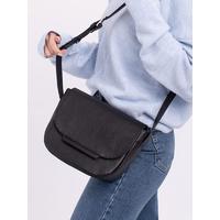 Women's bag Kate made of genuine leather Kt1002. Black