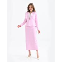 Pencil Skirt Suit Pink