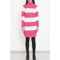 Thick Striped Thessaloniki Sweater Fuchsia - 15159.1319.