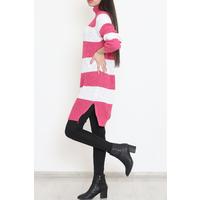 Thick Striped Thessaloniki Sweater Fuchsia - 15159.1319.