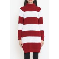 Thick Striped Thessaloniki Sweater Claret Red - 15159.1319.