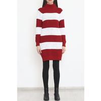 Thick Striped Thessaloniki Sweater Claret Red - 15159.1319.