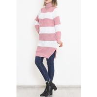 Thick Striped Thessaloniki Sweater Pink - 15159.1319.