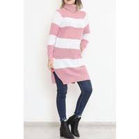 Thick Striped Thessaloniki Sweater Pink - 15159.1319.