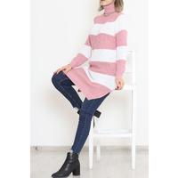 Thick Striped Thessaloniki Sweater Pink - 15159.1319.