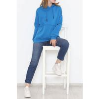 Kapşonlu Sweat Saks - 9490.1145.