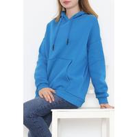 Kapşonlu Sweat Saks - 9490.1145.