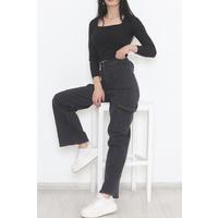 Cargo Pocket Trousers Dark Gray - 10772.1431.