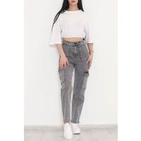 Cargo Pocket Trousers Light Gray - 10772.1431.