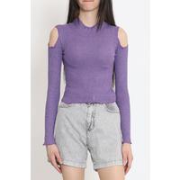 Camisole Shoulder Detailed Blouse Purple - 15150.1567.