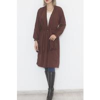 Belted Kimono Brown - 10015.1778.