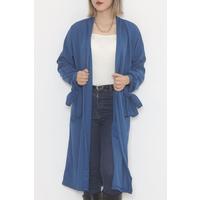 Belted Kimono Blue - 10015.1778.