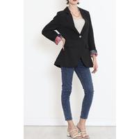 Keten Blazer Ceket Siyah - 2115.1322.