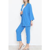 Kimono Takım Saks - 12176.1254.