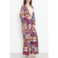 Kimono Takım Çiçekdesenli - 10553.1095.