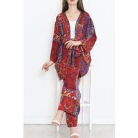 Kimono Takım Bordo - 10553.1095.