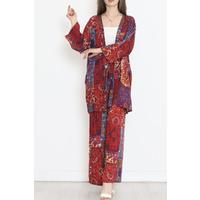 Kimono Takım Bordo - 10553.1095.