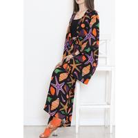 Kimono Takım Siyahturuncu - 10553.1095.