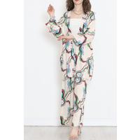 Kimono Takım Ekru - 10553.1095.