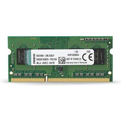 KINGSTON 4GB DDR3 1333Mhz CL9 Notebook Ram KVR13S9S8/4 (Kutusuz)