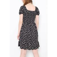 Short Buff Dress Blackwhite - 892.1287.