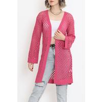 Short Mesh Cardigan Fuchsia - 15582.1319.