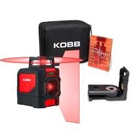 Kobb Kbl30R 30 метр кәсіби көлденең 360° және тік автоматты туралау қызыл крест сызықты лазерлік дистомат