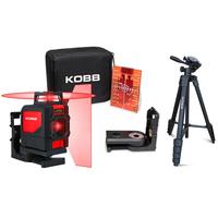 Kobb Kbl30Rtp 30 Metre Profesyonel Yatay 360° Ve Dikey Otomatik Hizalamalı Kırmızı Çapraz Çizgi Lazer Distomat + Tripod