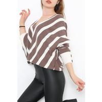 Buttoned Knitwear Brown - 10004.701.