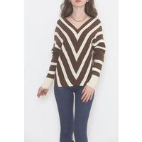 Buttoned Knitwear Brownbeige - 10004.701.