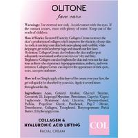 COLLAGEN & HYALURONIC ACID LIFTING FACIAL CREAM OLT 014