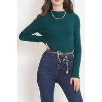 Buttoned Knitwear Emerald - 8323.291.