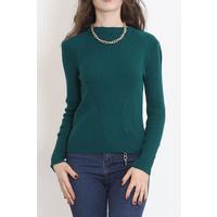 Buttoned Knitwear Emerald - 8323.291.