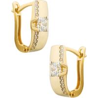 Earrings Global Gold NLT01SR318 3.18 g gold, cubic zirconia