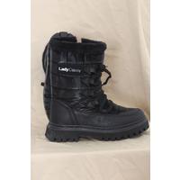 Fur Detailed Children's Boots Black - 12376.264.