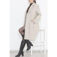 Belted Cashmere Coat Stone - 3043.1322.