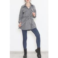 Belted Stash Tunic Shirt Smoked - 12440.1775.